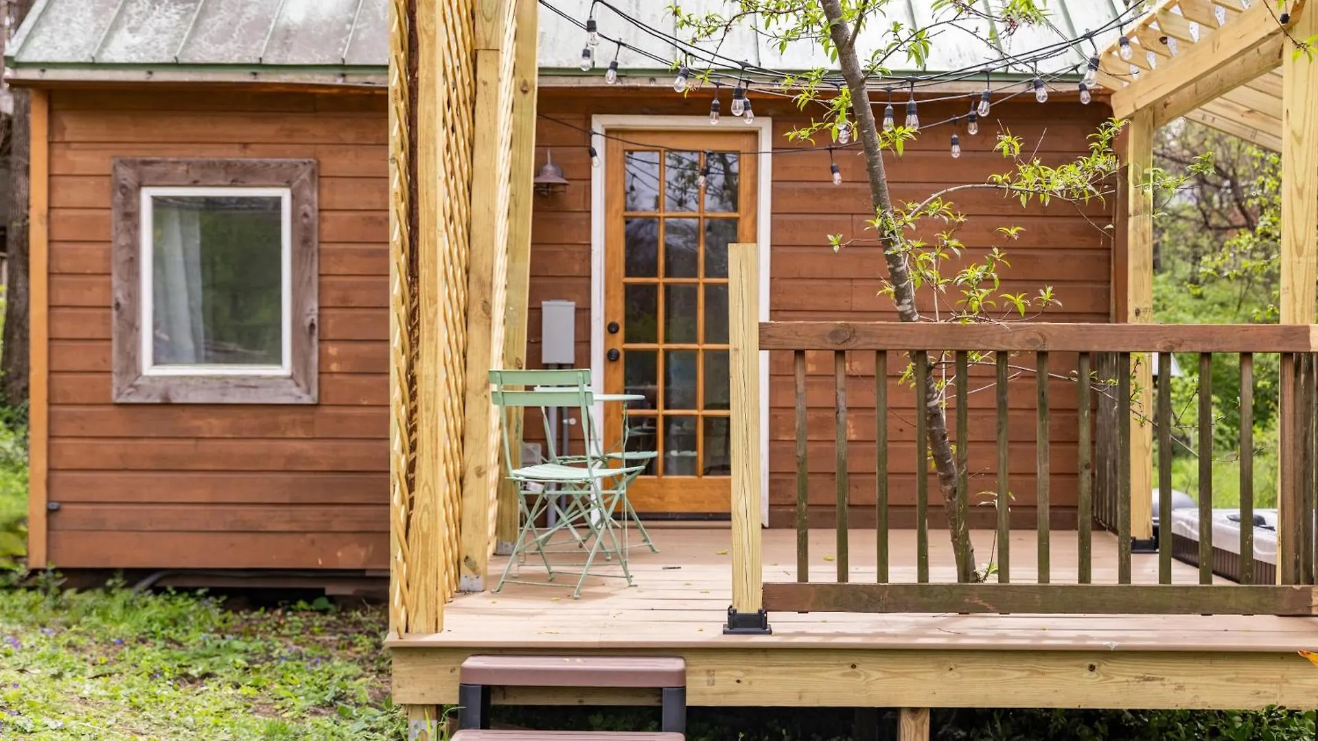 Dreamy Tiny House Cottage With Hot Tub And Garden Patio Nashville 0*,