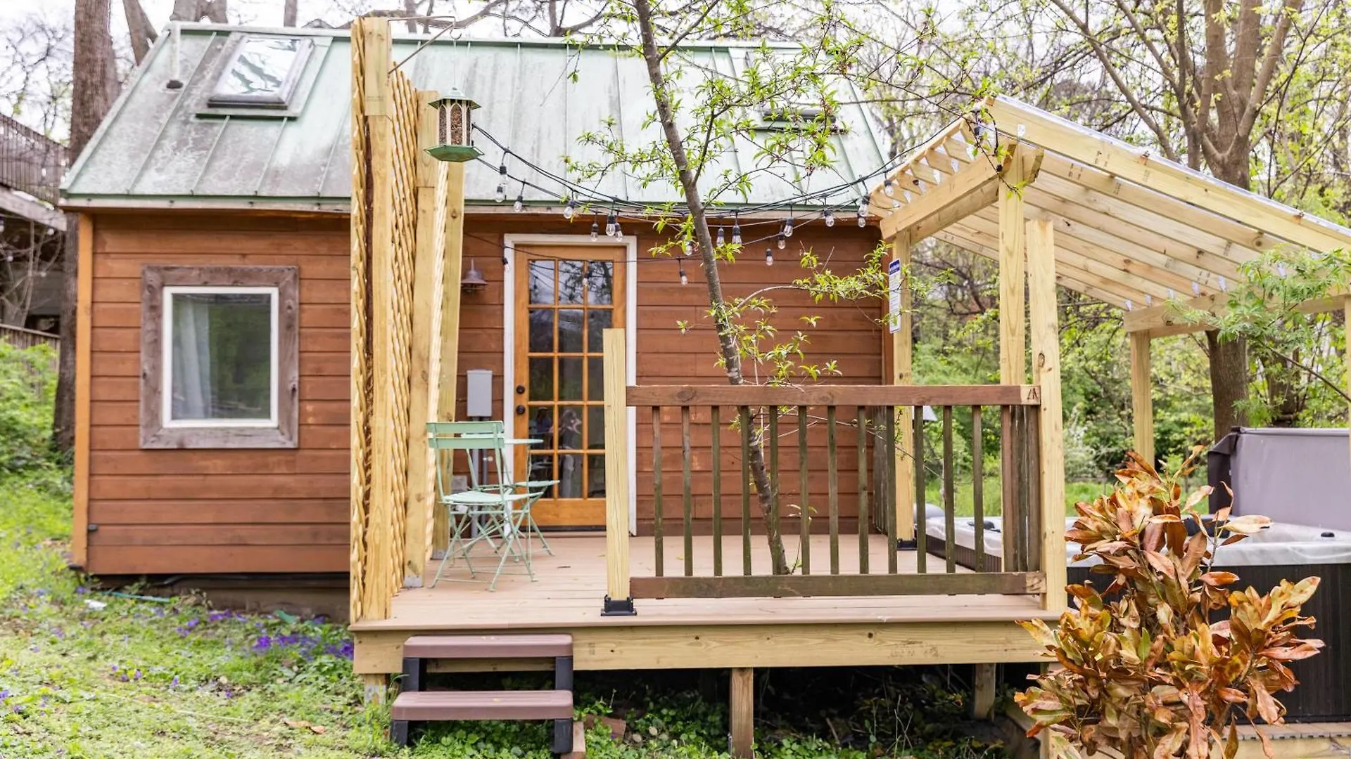 Dreamy Tiny House Cottage With Hot Tub And Garden Patio Nashville